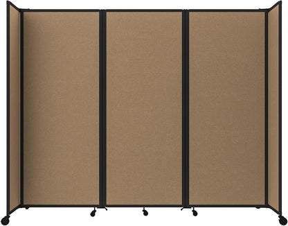 Versare Room Divider 360 Portable Wall Partition | Folding Panels | Large by VERSARE
