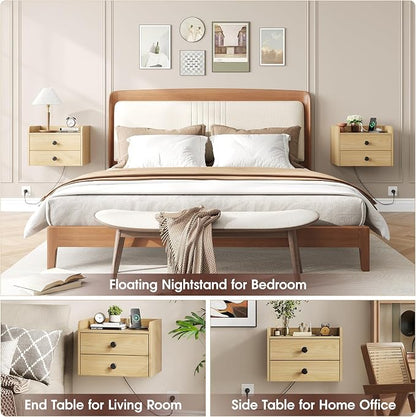 Floating Nightstand Set of 2 - Image 7