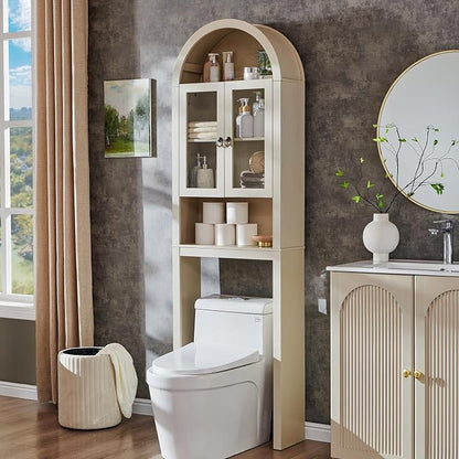 IFGET Arched Over The Toilet Storage Cabinet by IFGETEnrichYourLivingSpace