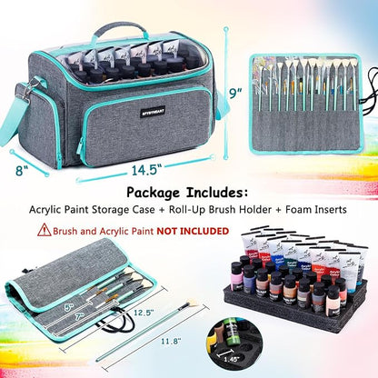 SFYBYHEART Acrylic Paint Organizer Bag - Image 2