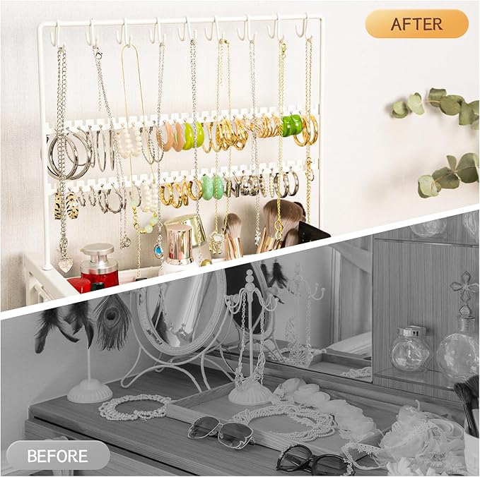 YGJT Makeup Organizer, Floor Skincare Cosmetics Organizer - Image 6