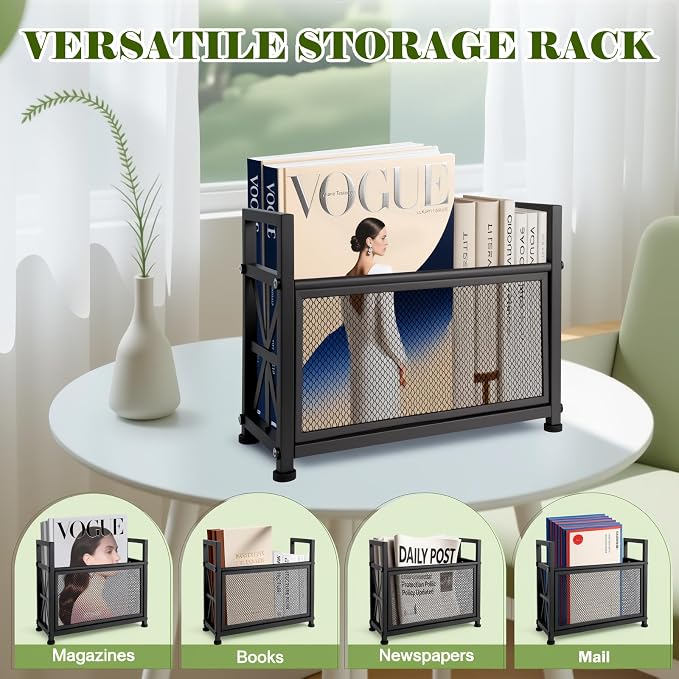 Magazine Rack & Holder – Multi-Purpose Storage Organizer - Image 5