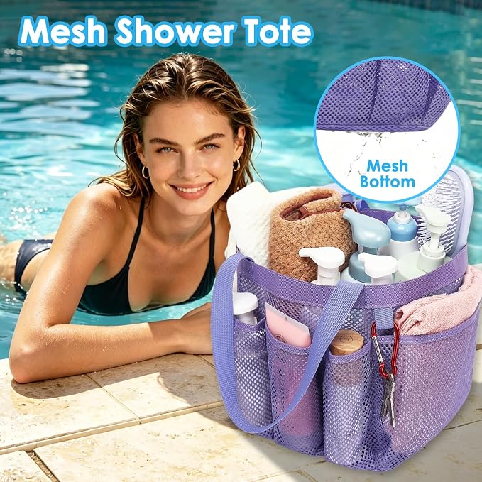 Fammart Mesh Shower Caddy Portable - Image 3