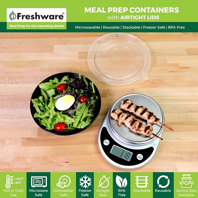 Freshware Meal Prep Containers - Image 2