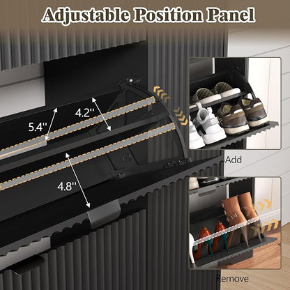 Shoe Cabinet Storage for Entryway - Image 5