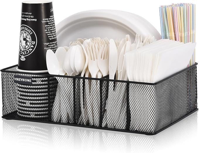 VIKEYHOME Paper Plate Organizer by VIKEYHOME