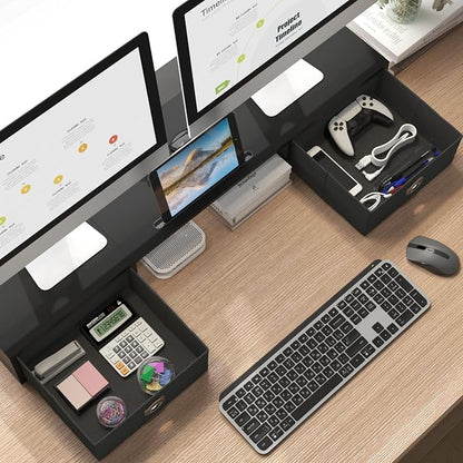 WESTREE Dual Monitor Stand Riser - Image 2