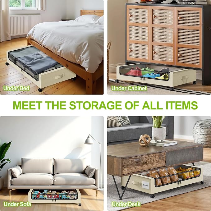 Molutsody Under Bed Storage - Image 5