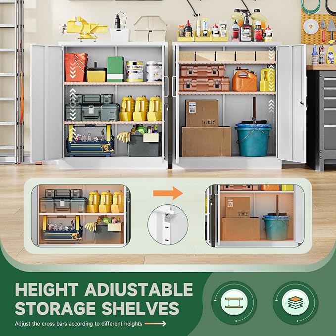 Letaya Metal Storage Cabinets - Image 7