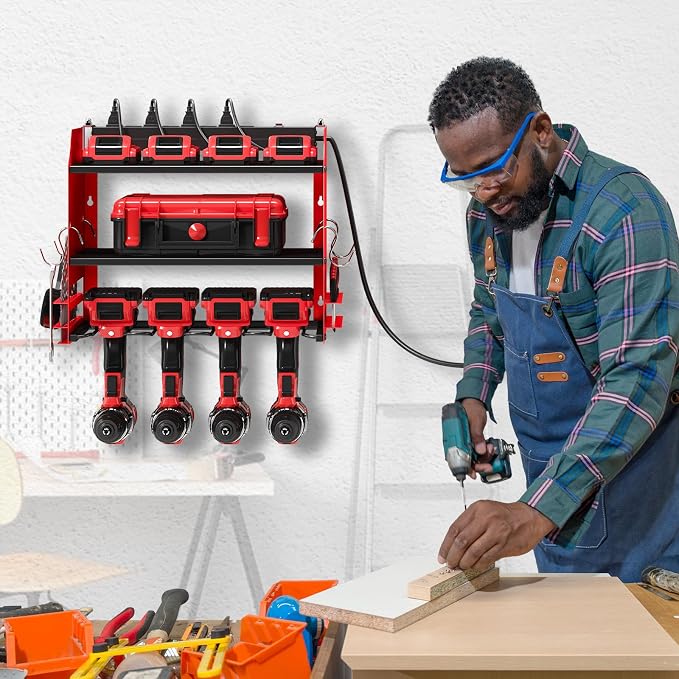 TLGREEN Power Tool Organizer Wall Mount - Image 9