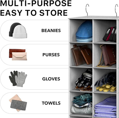 Simple Houseware 20 Section Shelves Hanging Shoes Organizer Holder - Image 7