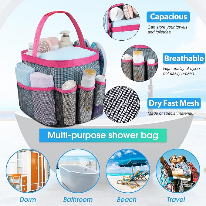 Mesh Shower Caddy Portable - Image 2