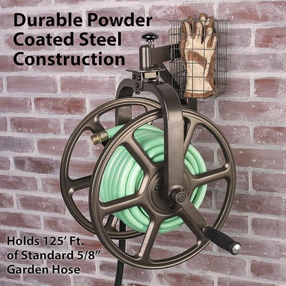 Liberty GARDEN 712 Single Arm Navigator Multi-Directional Garden Hose Reel - Image 7