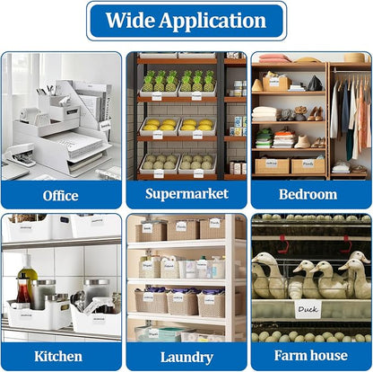20 PCS Basket Labels, Clip On PVC Labels - Image 6