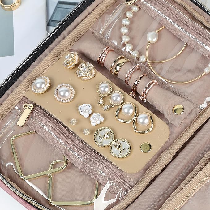 NISHEL Travel Jewelry Case, Holiday Organizer - Image 5