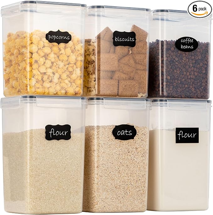 Chef's Path Large Airtight Food Storage Containers by ChefsPath