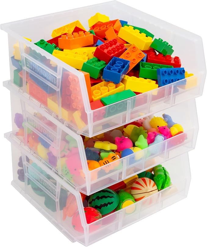 Akro-Mils 30235 AkroBins Plastic Storage Bins, Space-Saving Stackable Bins - Image 7