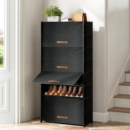 Shoe Rack, 9 Tier Shoe Storage Cabinet - Image 8