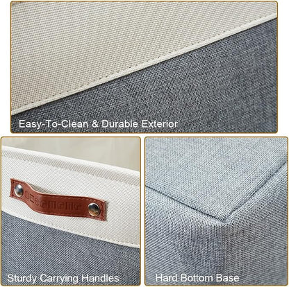 DECOMOMO Storage Bins, Extra Large Fabric Storage Baskets - Image 5
