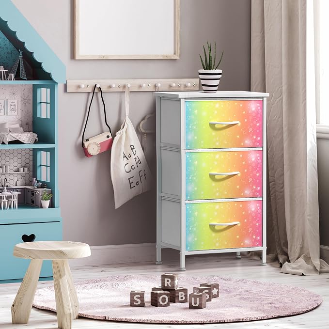 Sorbus Nightstand with 3 Drawers - Image 6