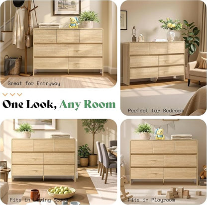 AMERLIFE Drawer Dresser for livingroom, Modern Chest of Storage Drawers - Image 8