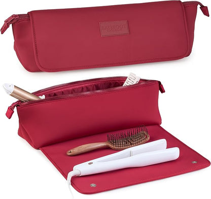 BAREFOOT CARIBOU Hair Tools Travel Bag and Heat Resistant Mat by BarefootCaribou