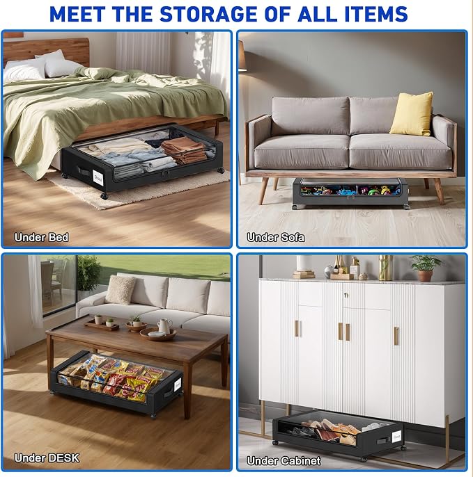 Beborxue Under Bed Storage - Image 5
