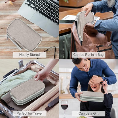 FYY Electronic Organizer, Travel Cable Organizer Bag Pouch Electronic - Image 7