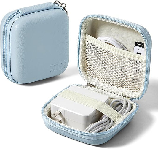 Charger Case for Macbook, Portable Tech Electronic Organizer Bag, Small Travel by Linpr