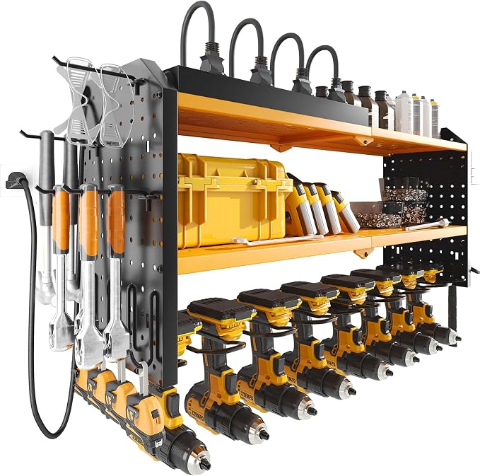 Warome Garage Power Tool Organizer by Warome