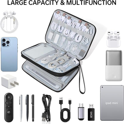 CILLA Electronics Organizer Travel, Travel Cord Organizer Case, Compact - Image 5