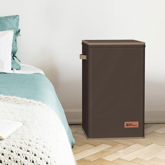 Simple Houseware Foldable Laundry Hamper Basket - Image 8