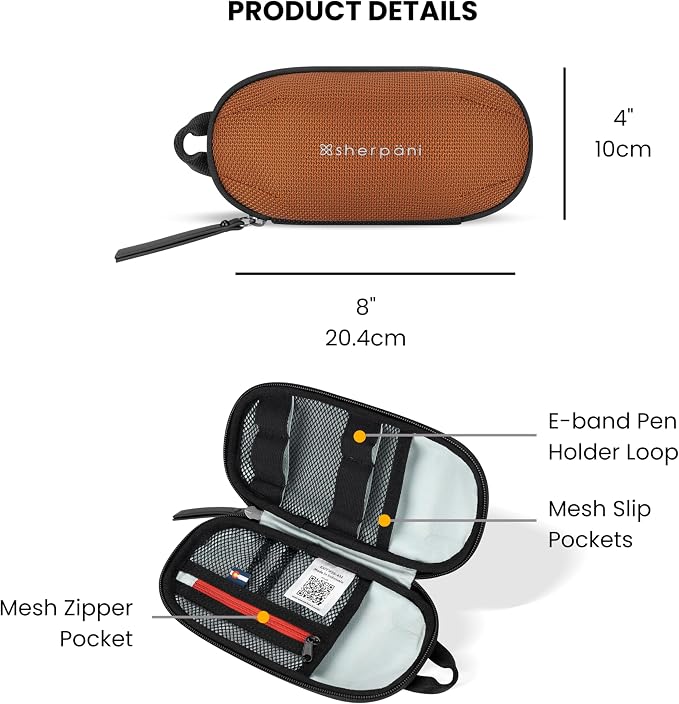 Sherpani Mini Co-Pilot, Travel Cable Bag, Cord Storage Organizer, Small Tech - Image 2