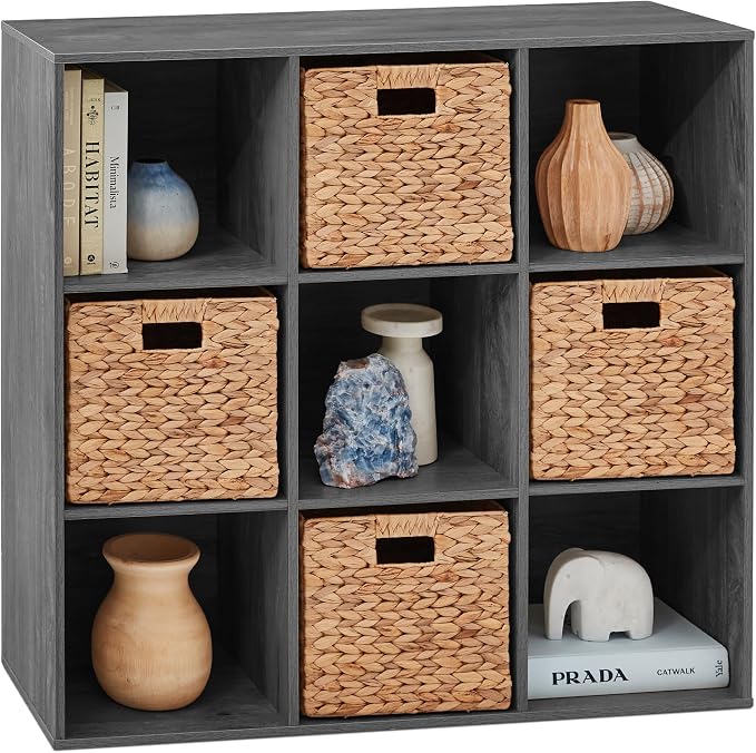 Best Choice Products 9-Cube Storage Organizer, 11in Shelf Opening, Display Shelf by Unknown