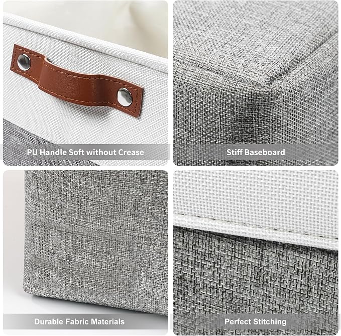 Storage Bins Large Fabric Storage Baskets - Image 6