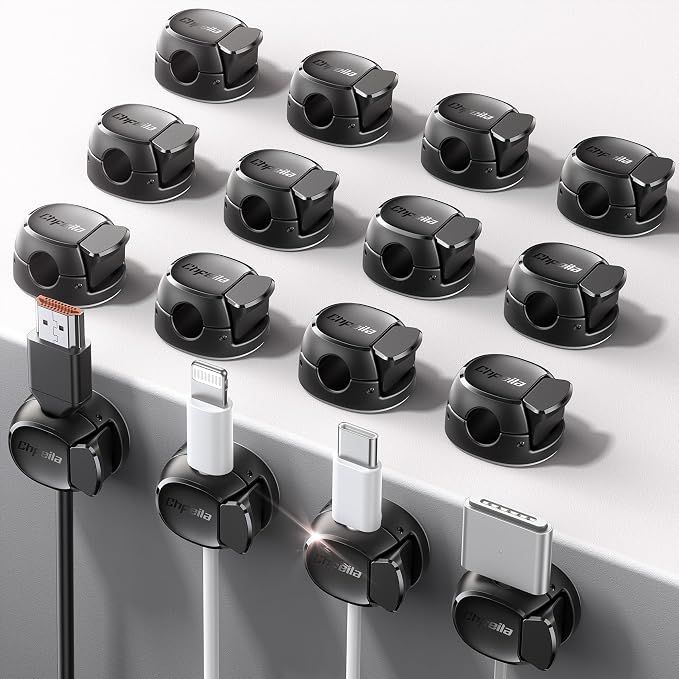 16Pack Cord Organizer Cable Clips by Chfeila