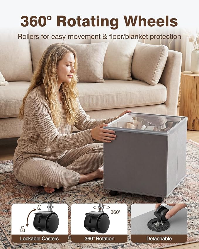 HOUSE AGAIN Shoe Organizer for Closet, Shoe Storage Organizer - Image 3