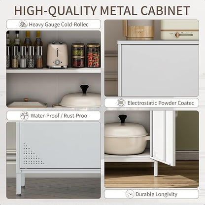 Metal Storage Cabinet, Storage Locker Cabinet - Image 4