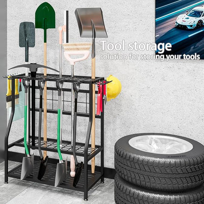 Garden Tool Organizer Yard Tool Tower Rack Shed Organization | Garage - Image 7