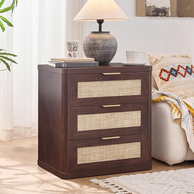 LEYAOYAO Rattan Night Stand Set of 2 - Image 7