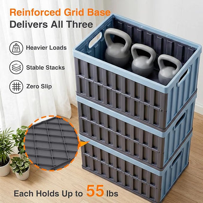Citylife 64L Collapsible Storage Bins - Image 5