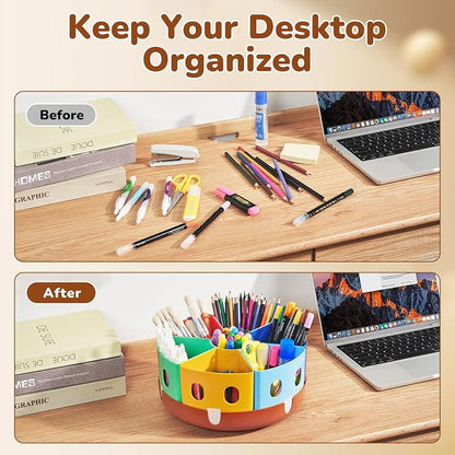 GAMENOTE Rotating Art Supplies Organizer - Image 3