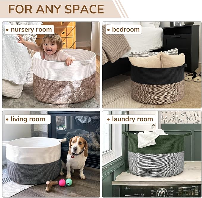 INDRESSME Large Storage Baskets - Image 5