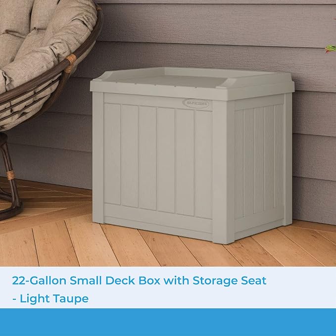 Suncast Outdoor Storage Box - Image 2