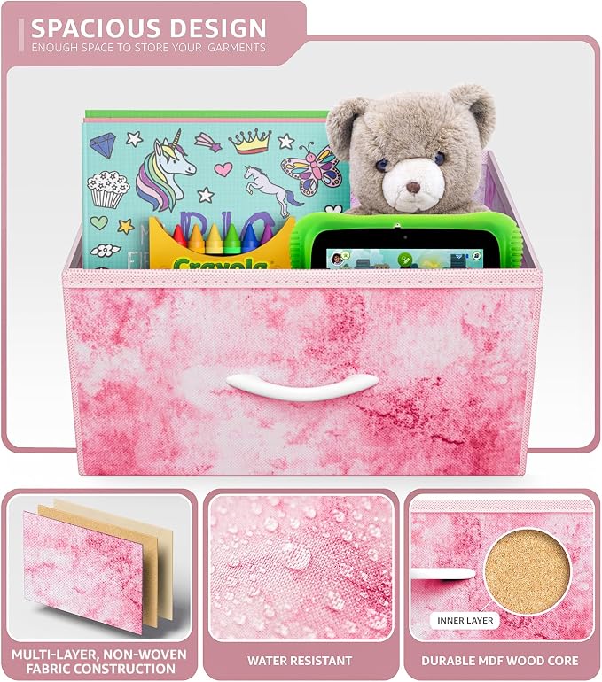 Sorbus Kids Dresser with 6 Drawers - Image 5