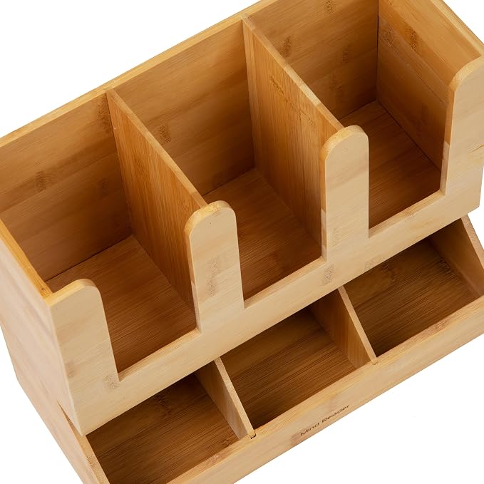 Mind Reader Cup and Condiment Station, Countertop Organizer, Coffee Bar - Image 3