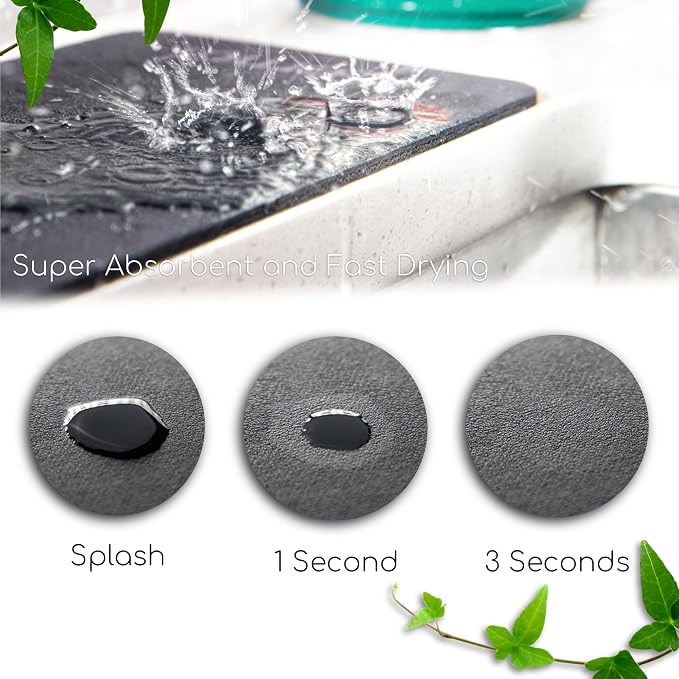 Ternal - Coffee Mat – 19x12 Inch Wet Bar Mat - Image 7