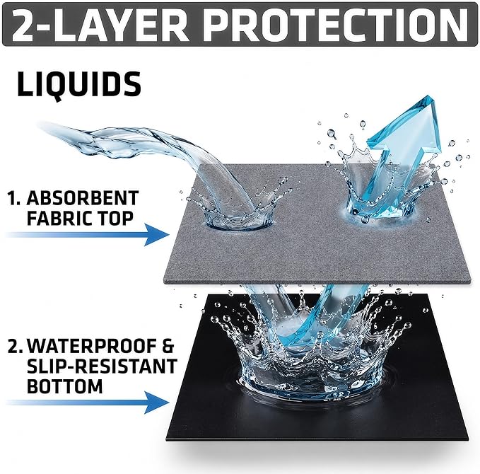 Drymate Premium Luxury Shelf & Drawer Liner, Thick Cushioned Fabric, - Image 9