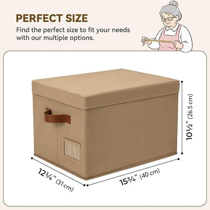 GRANNY SAYS Storage Bins with Lids, Storage Baskets - Image 5