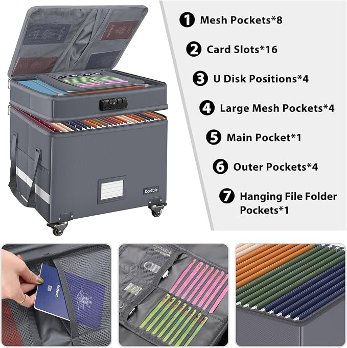 DocSafe Fireproof Document Box - Image 2